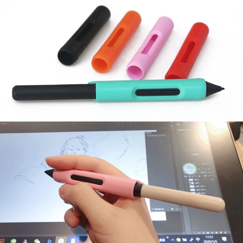 Best Tablet With Accessories - ワコム LP-180-0S LP-190-2K LP-1100-4K タブレットペンホルダーケースソケットペングリップシリコンアクセサリーベストセール