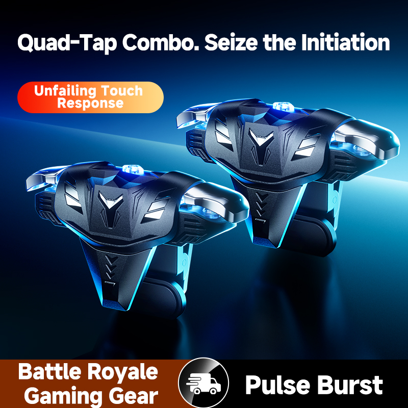 Fire Tablet Accessories - タブレット携帯電話ゲームボタンバーストパルスボタンマシンは、PUBGモバイル携帯電話の射撃ゲームアクセサリーに適しています。