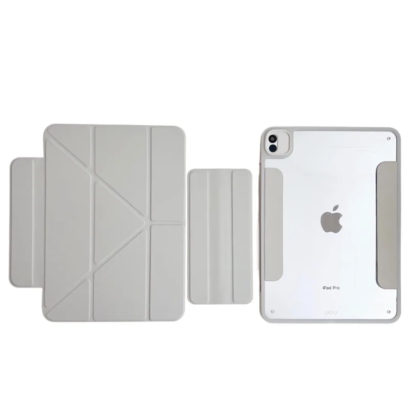 Ipad Cover Folio - IPad Pro用の取り外し可能な磁気ケース,ホルダー付き,11, 12.9, 13,m4,10.5, 9.7, 10.2,