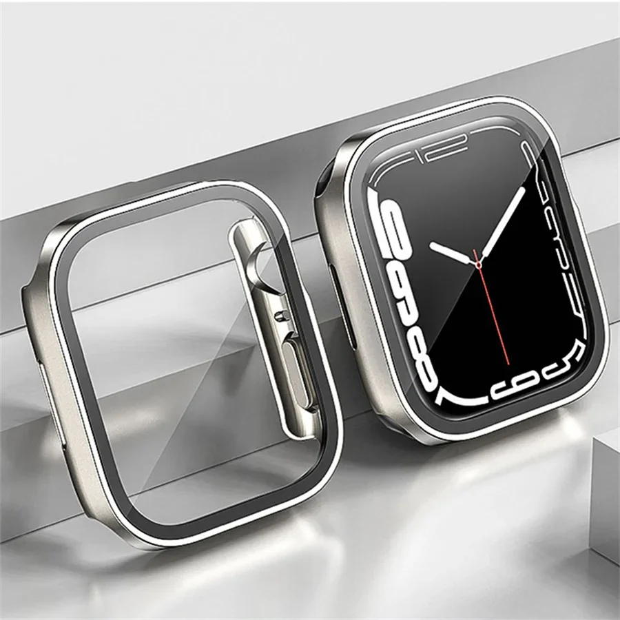 ガラス + カバー Apple Watch ケースシリーズ  - Tablet Accessories For Girls のレビューと価格