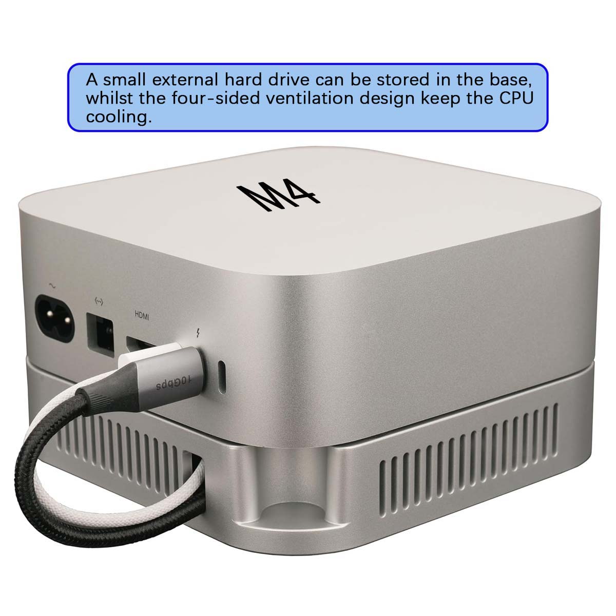 Mac Mini M4/M4 Pro用スタンド、精密成形、強 - Cooling Stand Tablet のレビューと価格