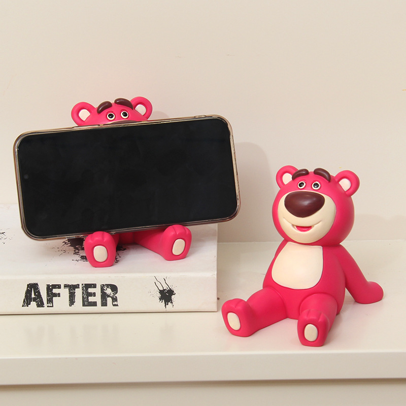 新しいロッツォ携帯電話ホルダー樹脂製キュートな漫画カワイイオ - Tablet Accessories For Girls のレビューと価格