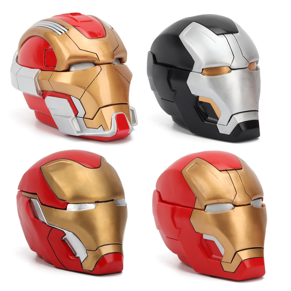 アイアンマンクリエイティブ灰皿マーベルアベンジャーズモデル蓋 - Tablet Accessories Kit のレビューと価格
