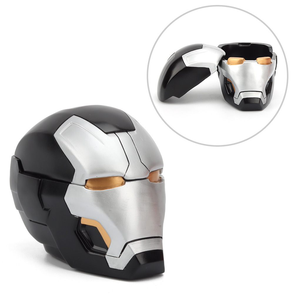 アイアンマンクリエイティブ灰皿マーベルアベンジャーズモデル蓋 - Tablet Accessories Kit のレビューと価格