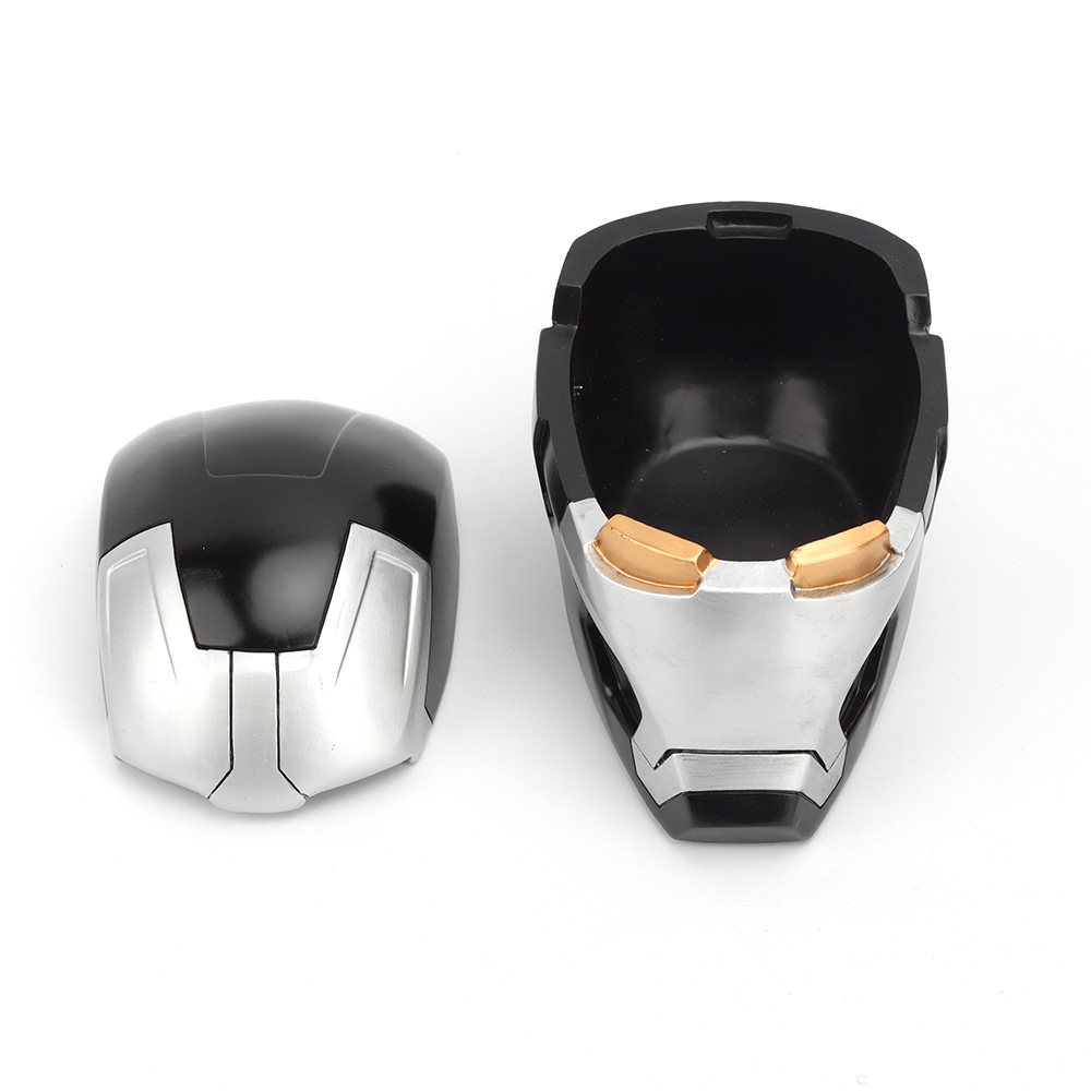 アイアンマンクリエイティブ灰皿マーベルアベンジャーズモデル蓋 - Tablet Accessories Kit のレビューと価格