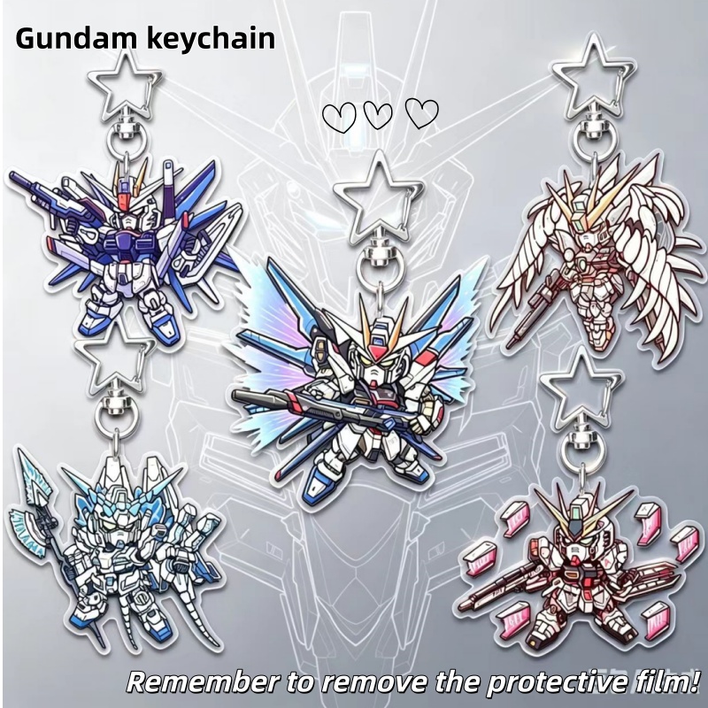 ガンダムシリーズ フラットアクリルキーホルダー - おしゃれ - Case With Pencil Holder のレビューと価格