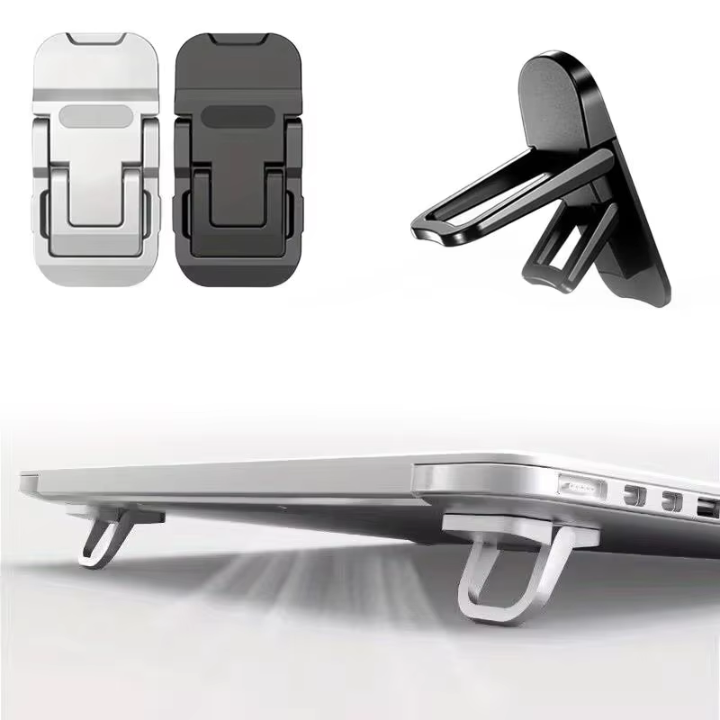 2/4個入りミニ折りたたみ式ノートパソコンスタンド、デュアル - Cooling Stand Tablet のレビューと価格